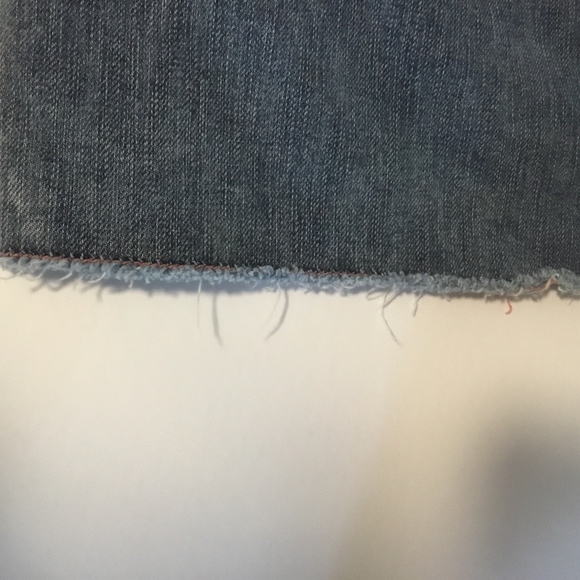 Silver Jeans Skirt Denim Devah Womens Sz 27 y2k Vintage Grunge - Picture 7 of 7